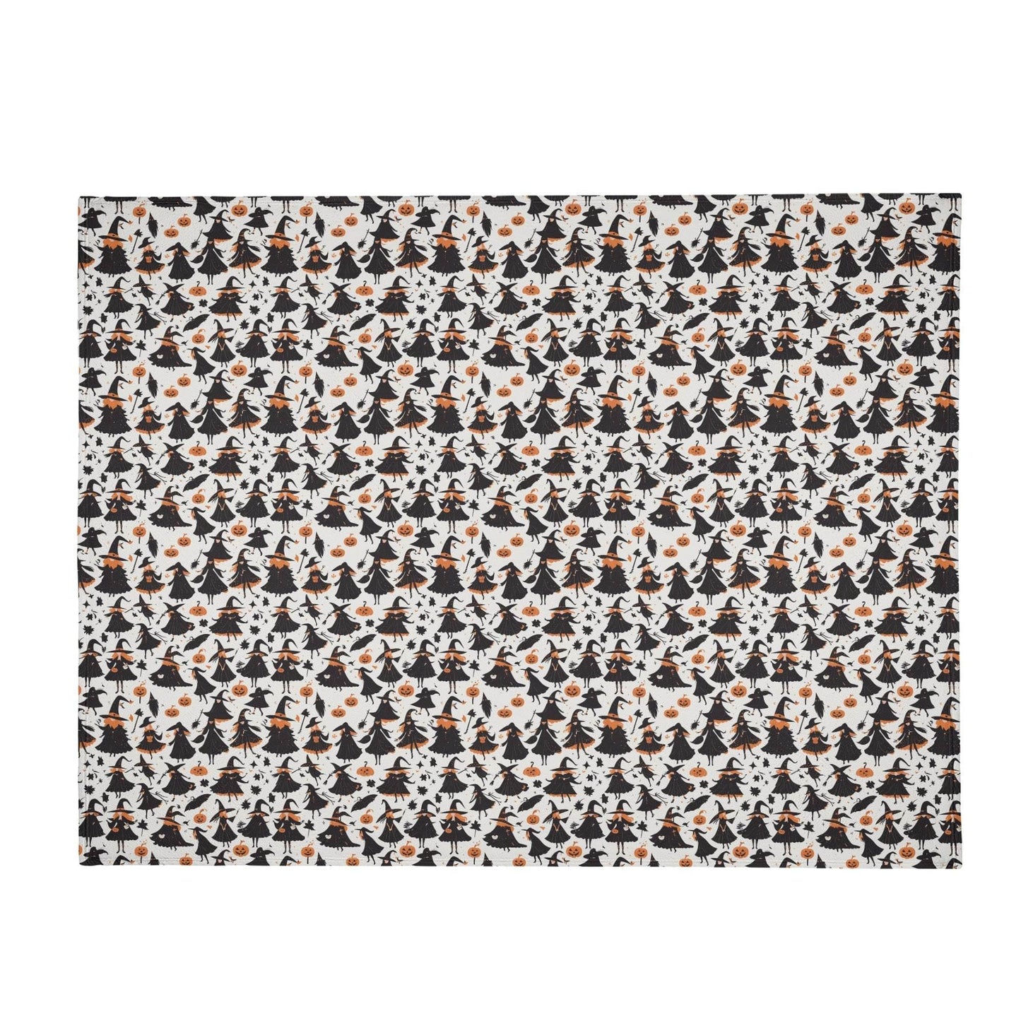 Witches Horizontal Flannel Breathable Blanket 4 Sizes - DeRose Seasonal