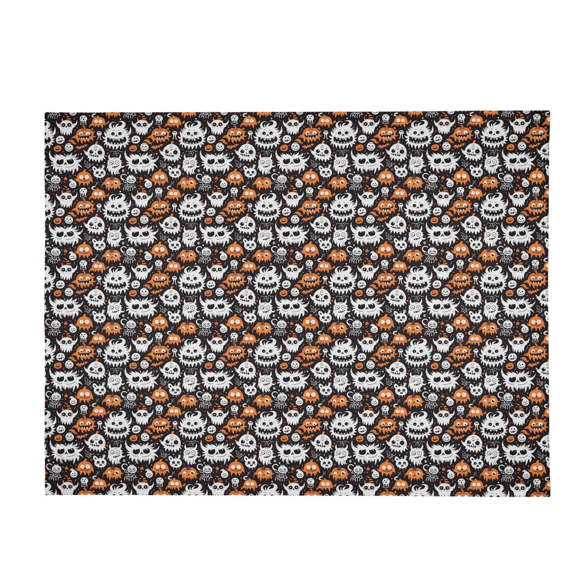 Cute Monsters Horizontal Flannel Breathable Blanket 4 Sizes - DeRose Seasonal