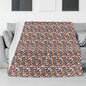 Fun Bunny Horizontal Flannel Breathable Blanket 4 Sizes - DeRose Seasonal