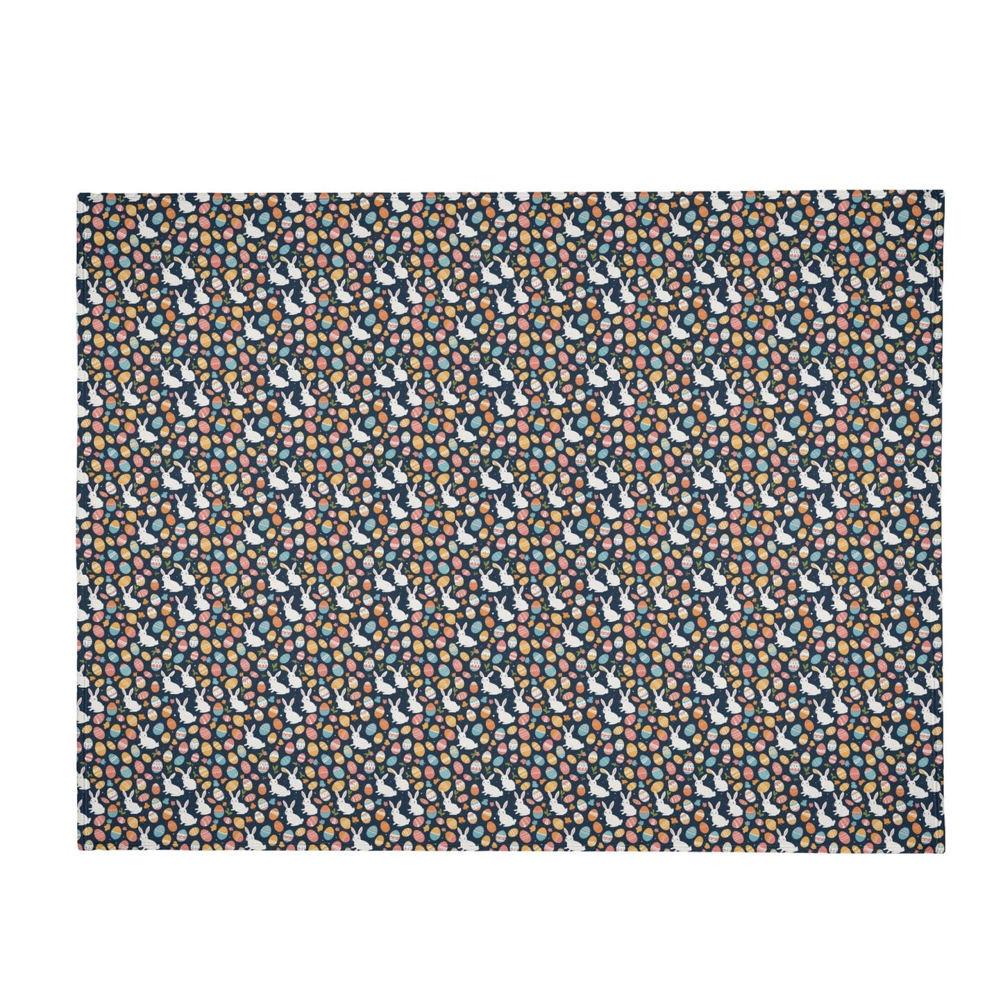 Bunny Eggs Horizontal Flannel Breathable Blanket 4 Sizes - DeRose Seasonal