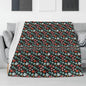 Big Ornaments Horizontal Flannel Breathable Blanket 4 Sizes - DeRose Seasonal