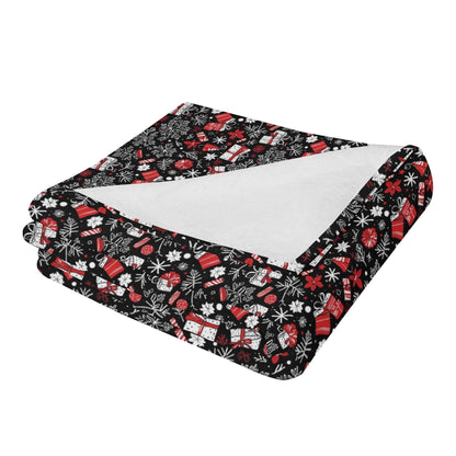 Christmas Gifts Horizontal Flannel Breathable Blanket 4 Sizes - DeRose Seasonal