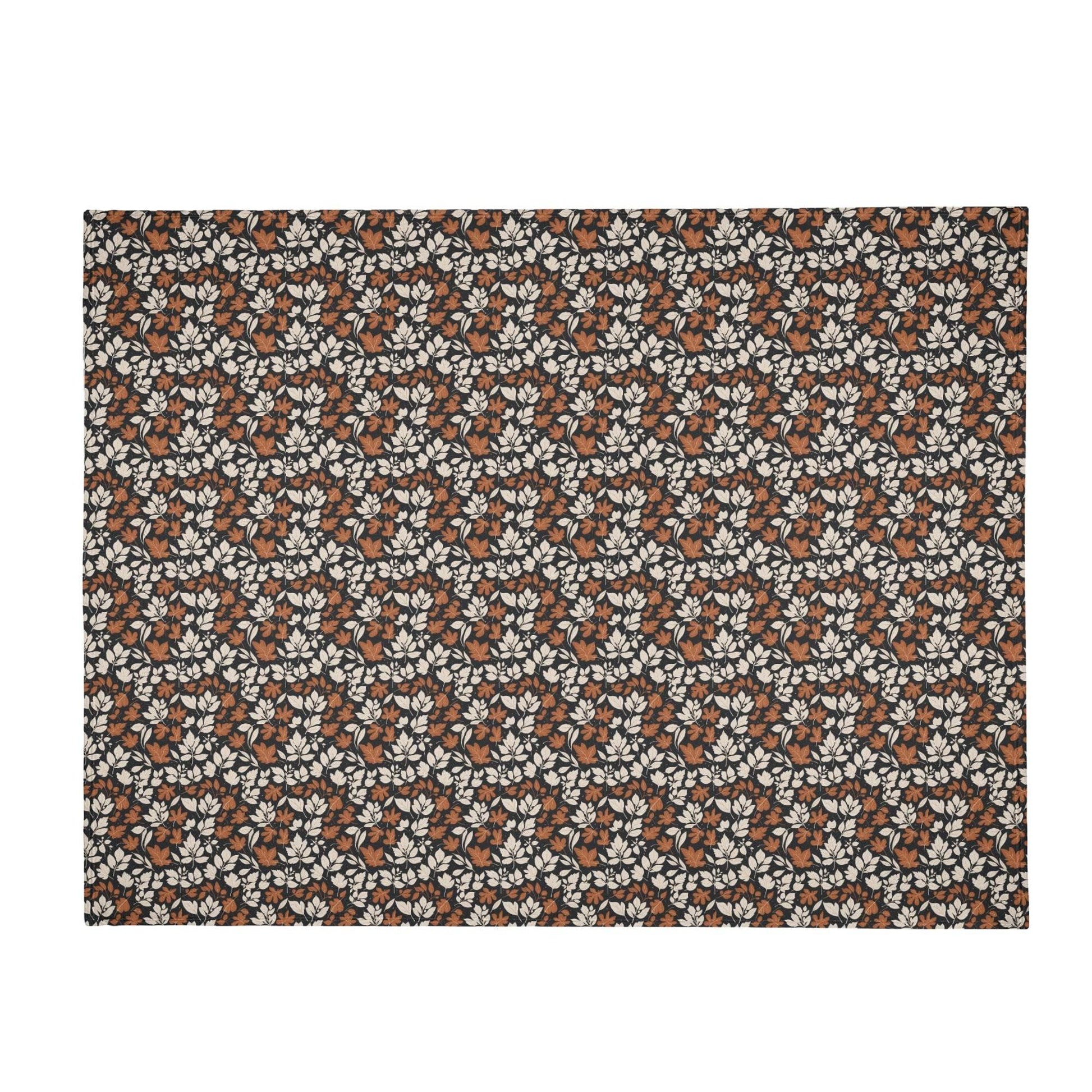 Dark Autumn Horizontal Flannel Breathable Blanket 4 Sizes - DeRose Seasonal