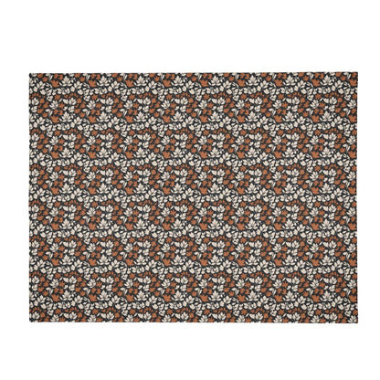 Dark Autumn Horizontal Flannel Breathable Blanket 4 Sizes - DeRose Seasonal