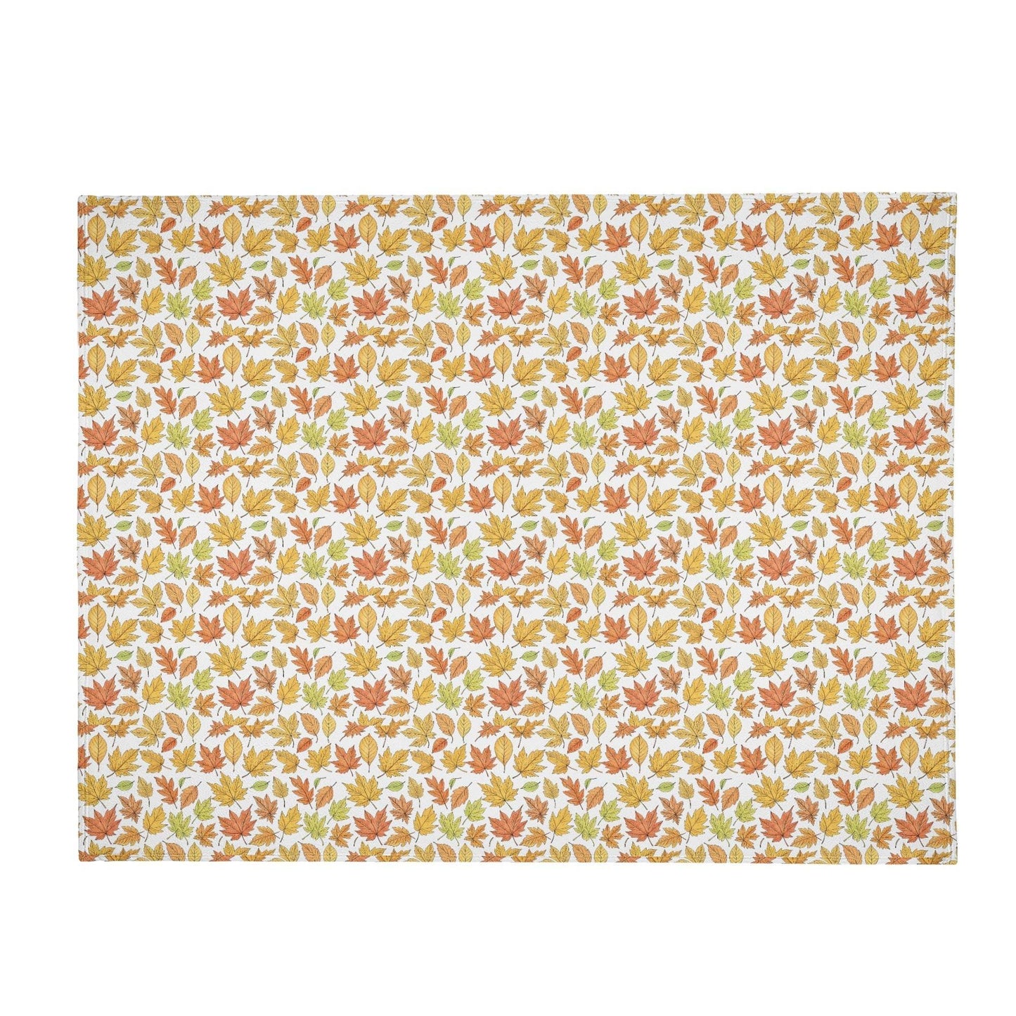 Autumn Horizontal Flannel Breathable Blanket 4 Sizes - DeRose Seasonal