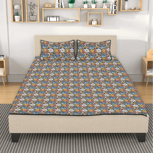 Bright Flowers Quilt Bedding Set - DeRose Seasonal