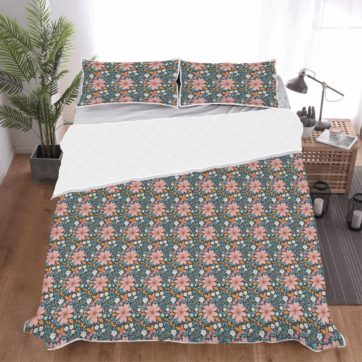 Wild Flowers Quilt Bedding Set - DeRose Seasonal