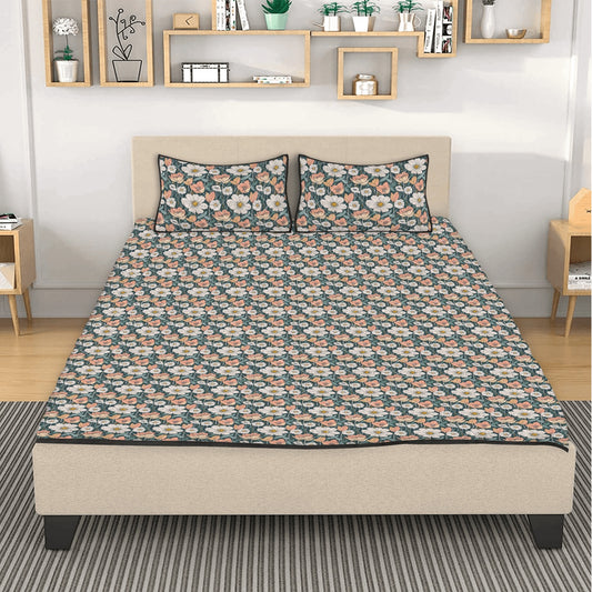Tulips and Daisys Quilt Bedding Set - DeRose Seasonal