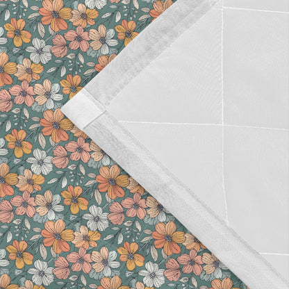 Pastel Flowers Quilt Bedding Set - DeRose Seasonal