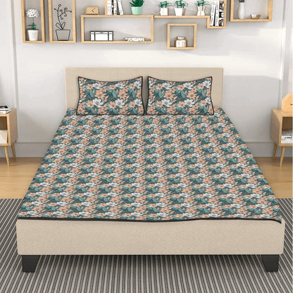 Pastel Floral Quilt Bedding Set - DeRose Seasonal