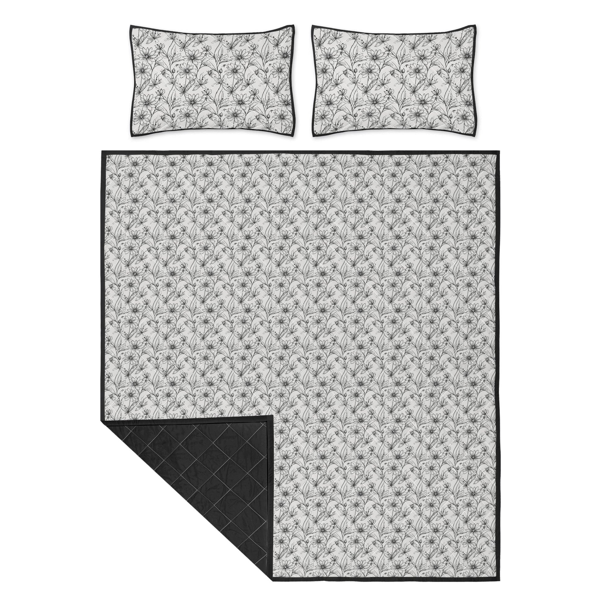 Neutral Spring Quilt Bedding Set - DeRose Seasonal
