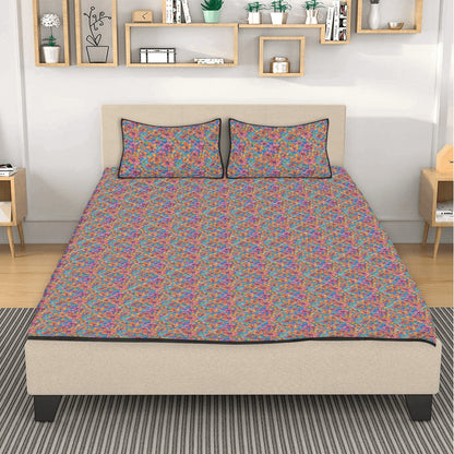 Floral Trippy Quilt Bedding Set - DeRose Seasonal