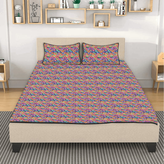 Daisy Tie-Dye Quilt Bedding Set - DeRose Seasonal