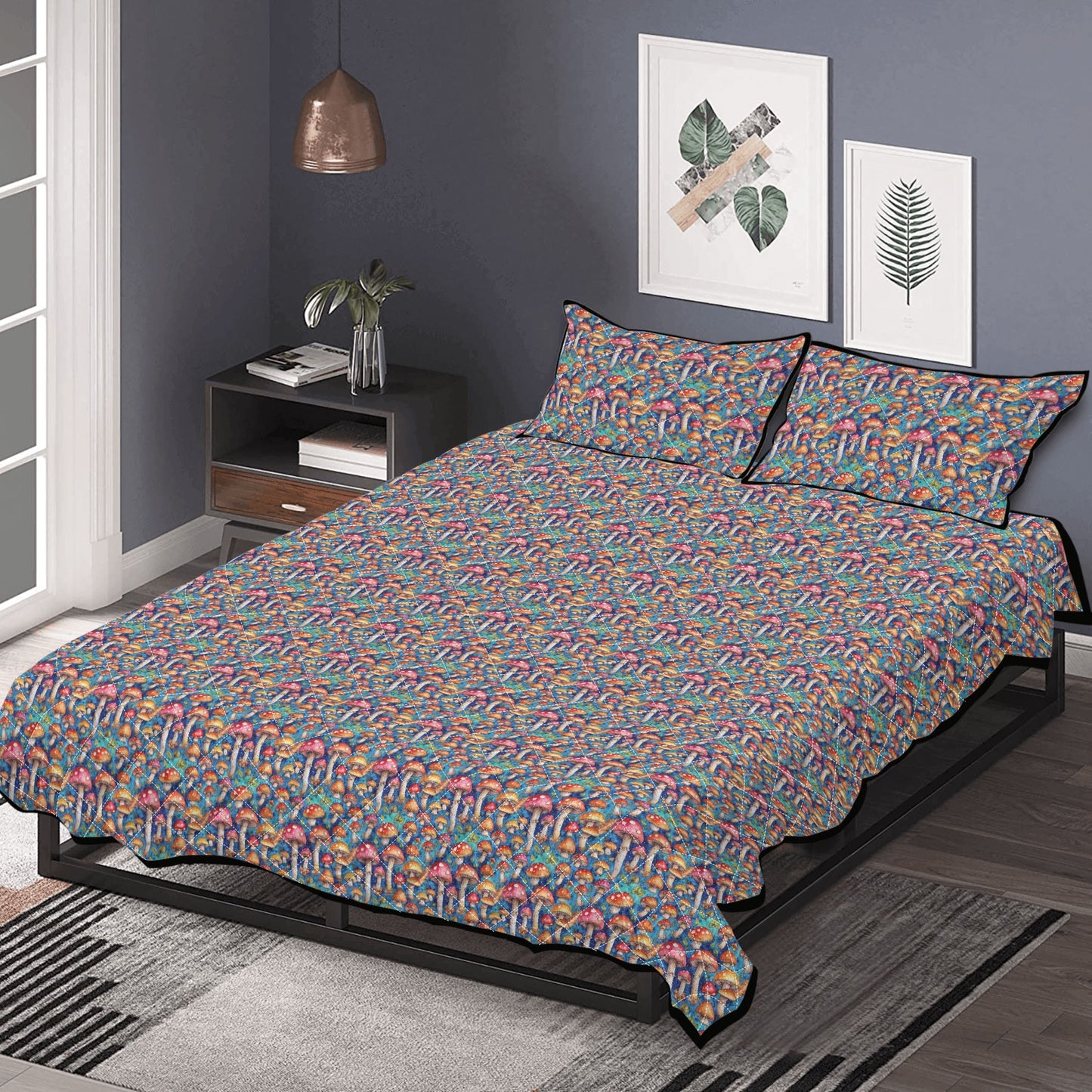 Trippy Tie-Dye Quilt Bedding Set - DeRose Seasonal