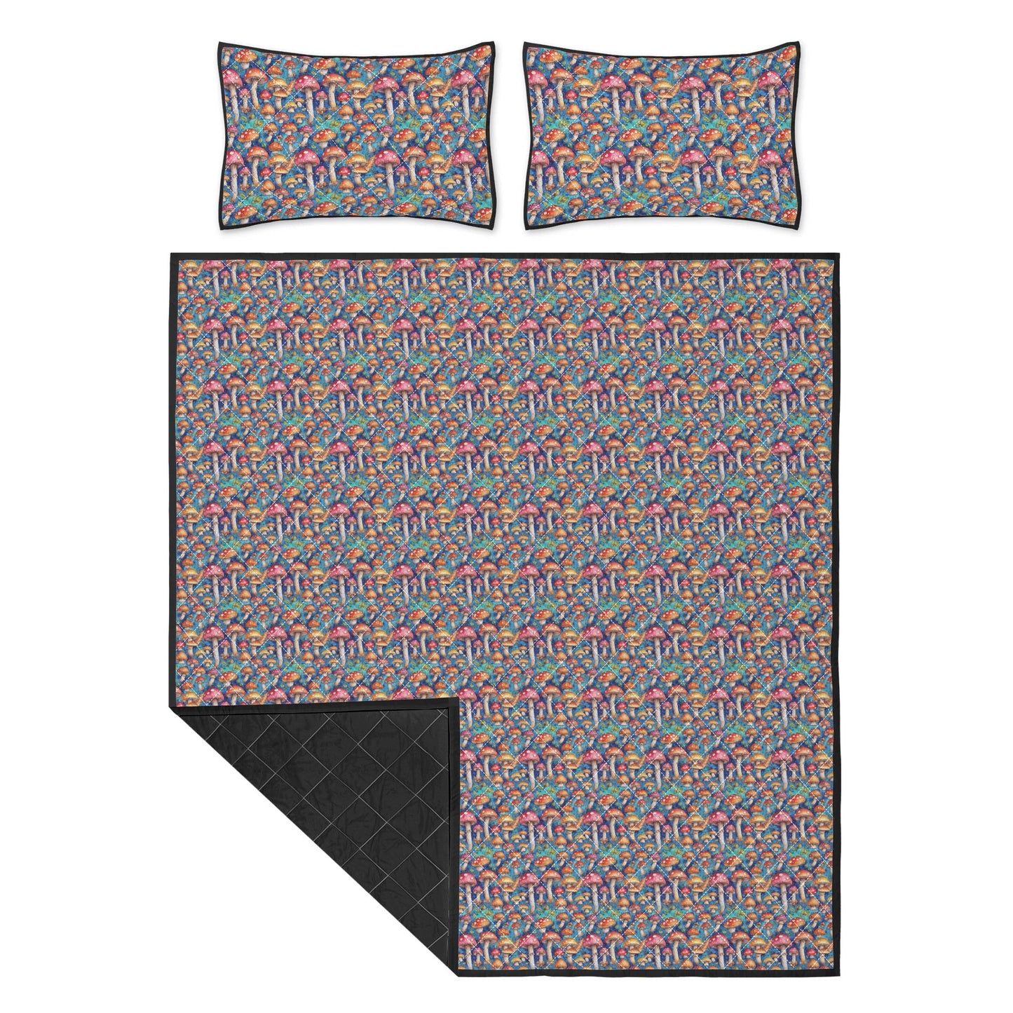 Trippy Tie-Dye Quilt Bedding Set - DeRose Seasonal