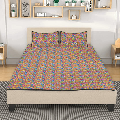 Trippy Smiles Quilt Bedding Set - DeRose Seasonal