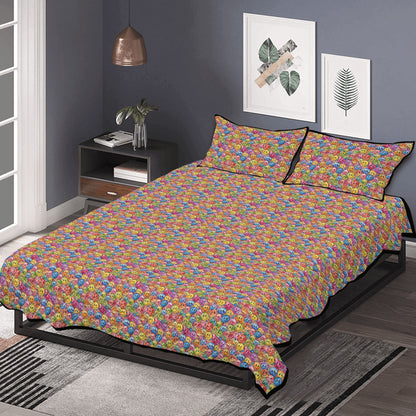 Trippy Smiles Quilt Bedding Set - DeRose Seasonal