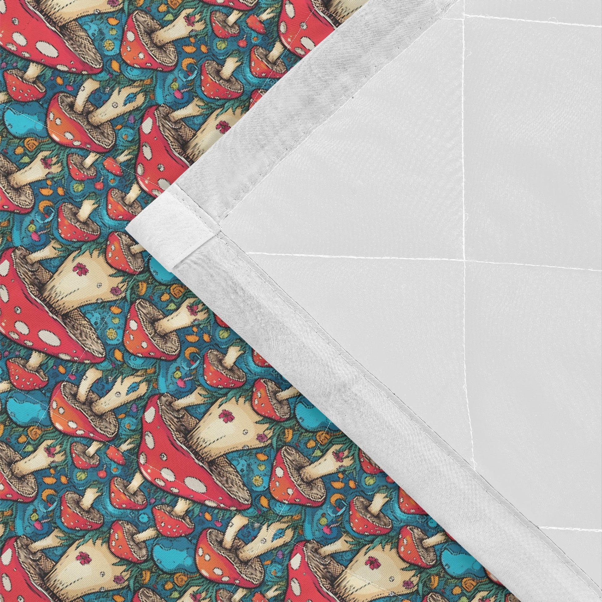 Deathcap Mushrooms Quilt Bedding Set - DeRose Seasonal