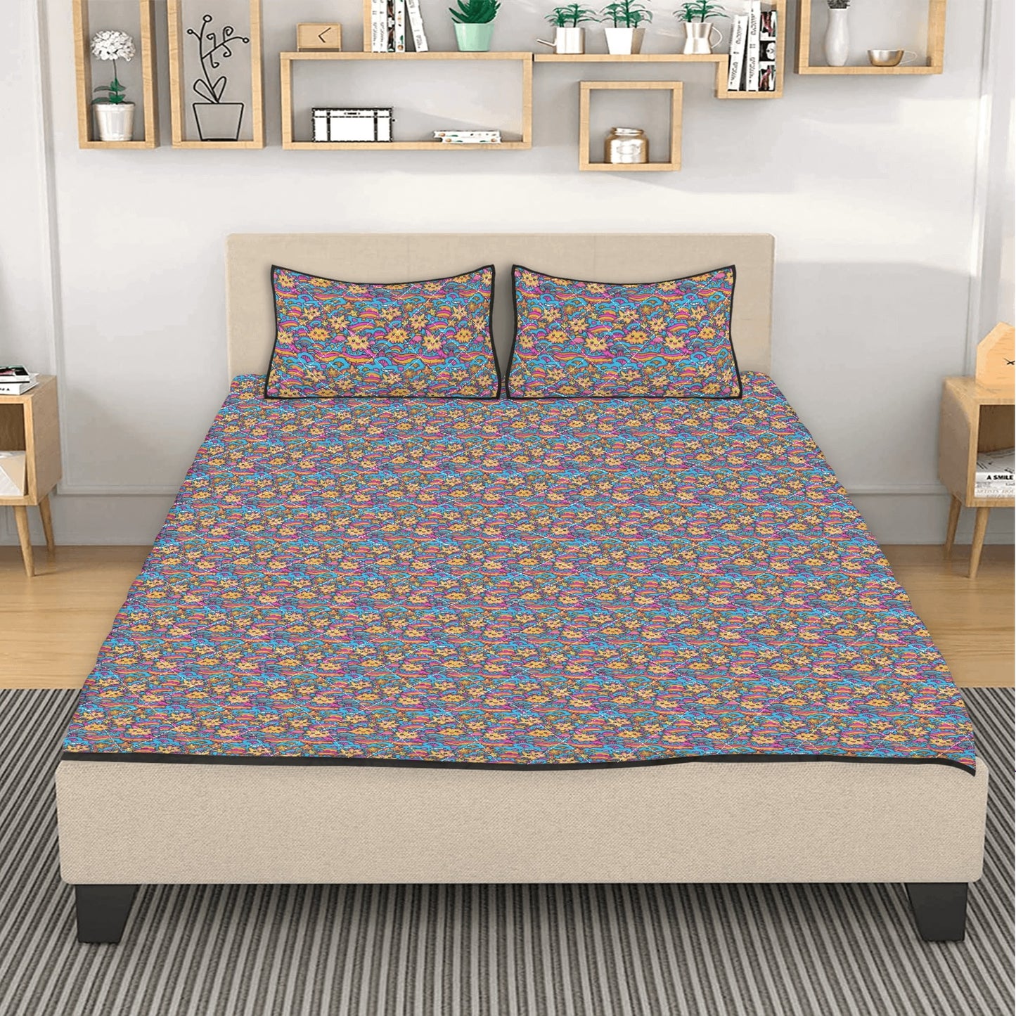 Squishy Stars Quilt Bedding Set - DeRose Seasonal