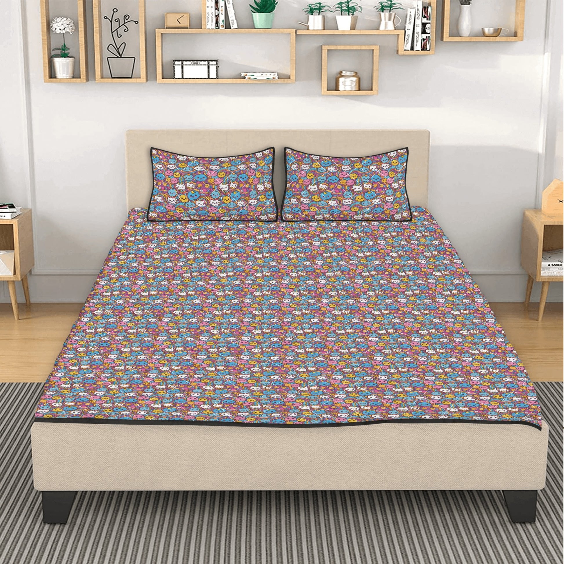 Squishy Clouds Quilt Bedding Set - DeRose Seasonal