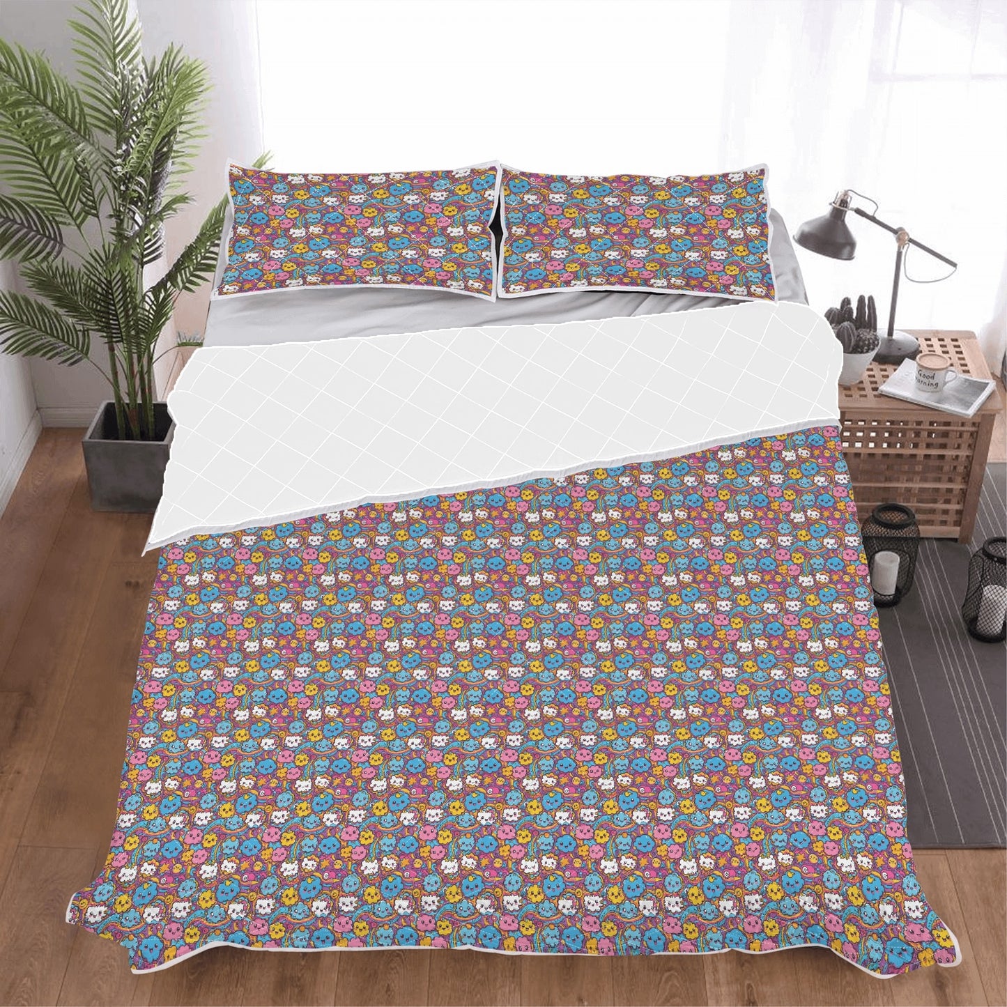 Squishy Clouds Quilt Bedding Set - DeRose Seasonal