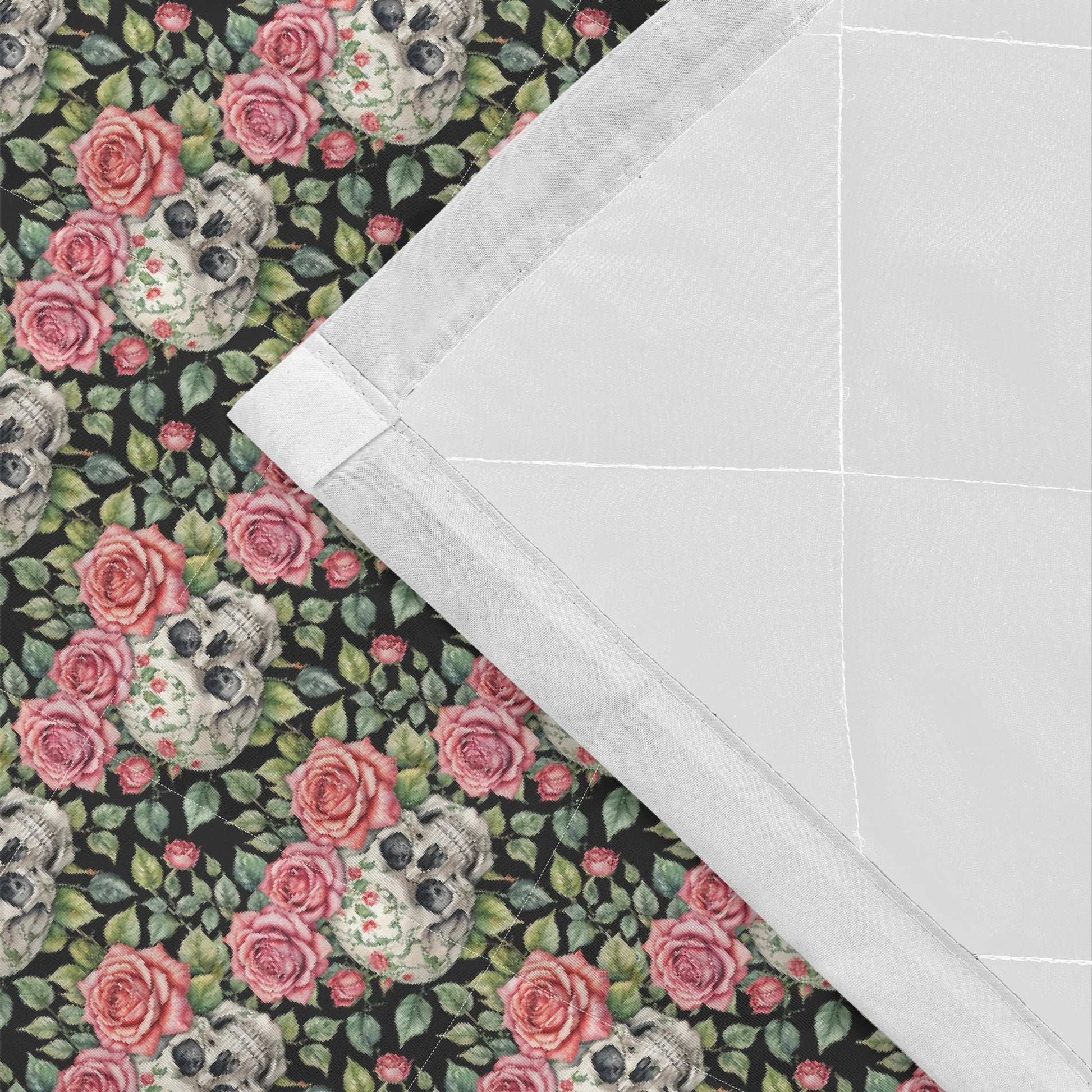 Pink Skulls Quilt Bedding Set - DeRose Seasonal
