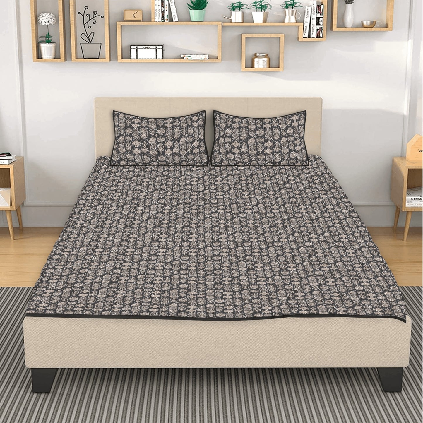 Gothic Emblem Quilt Bedding Set - DeRose Seasonal