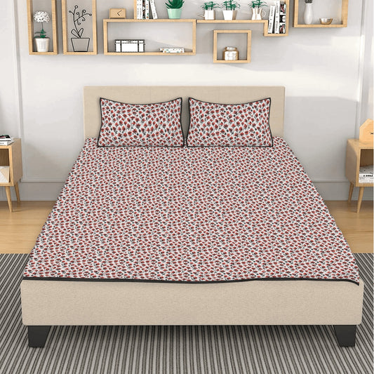 Floral Fire Quilt Bedding Set - DeRose Seasonal