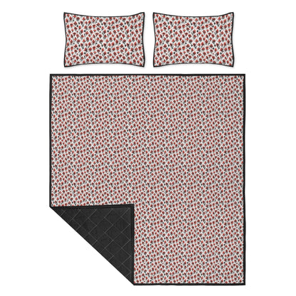 Floral Fire Quilt Bedding Set - DeRose Seasonal