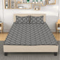 Black and White Bloom Quilt Bedding Set - DeRose Seasonal