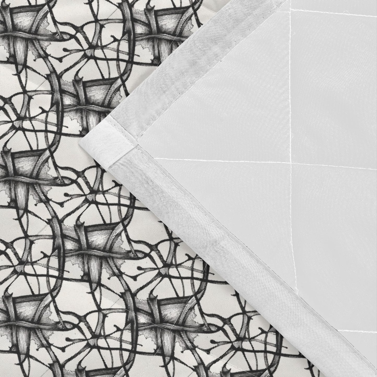 Floral Ink Quilt Bedding Set - DeRose Seasonal