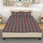 Red Skull Rose Quilt Bedding Set - DeRose Seasonal