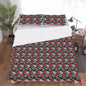 Red Skull Rose Quilt Bedding Set - DeRose Seasonal