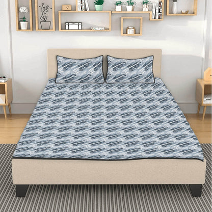 Blue Wind Quilt Bedding Set - DeRose Seasonal
