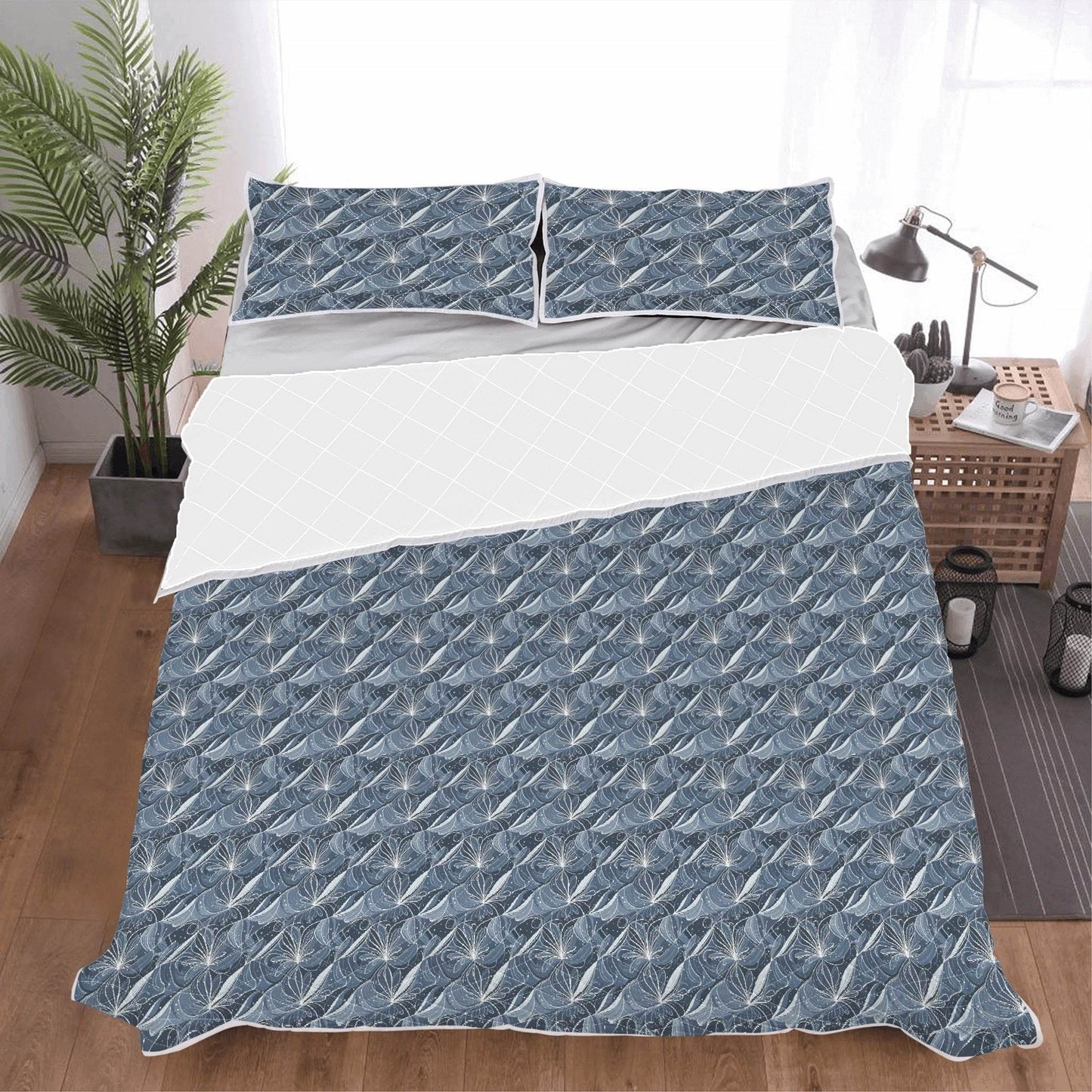 Cold Wind Quilt Bedding Set - DeRose Seasonal