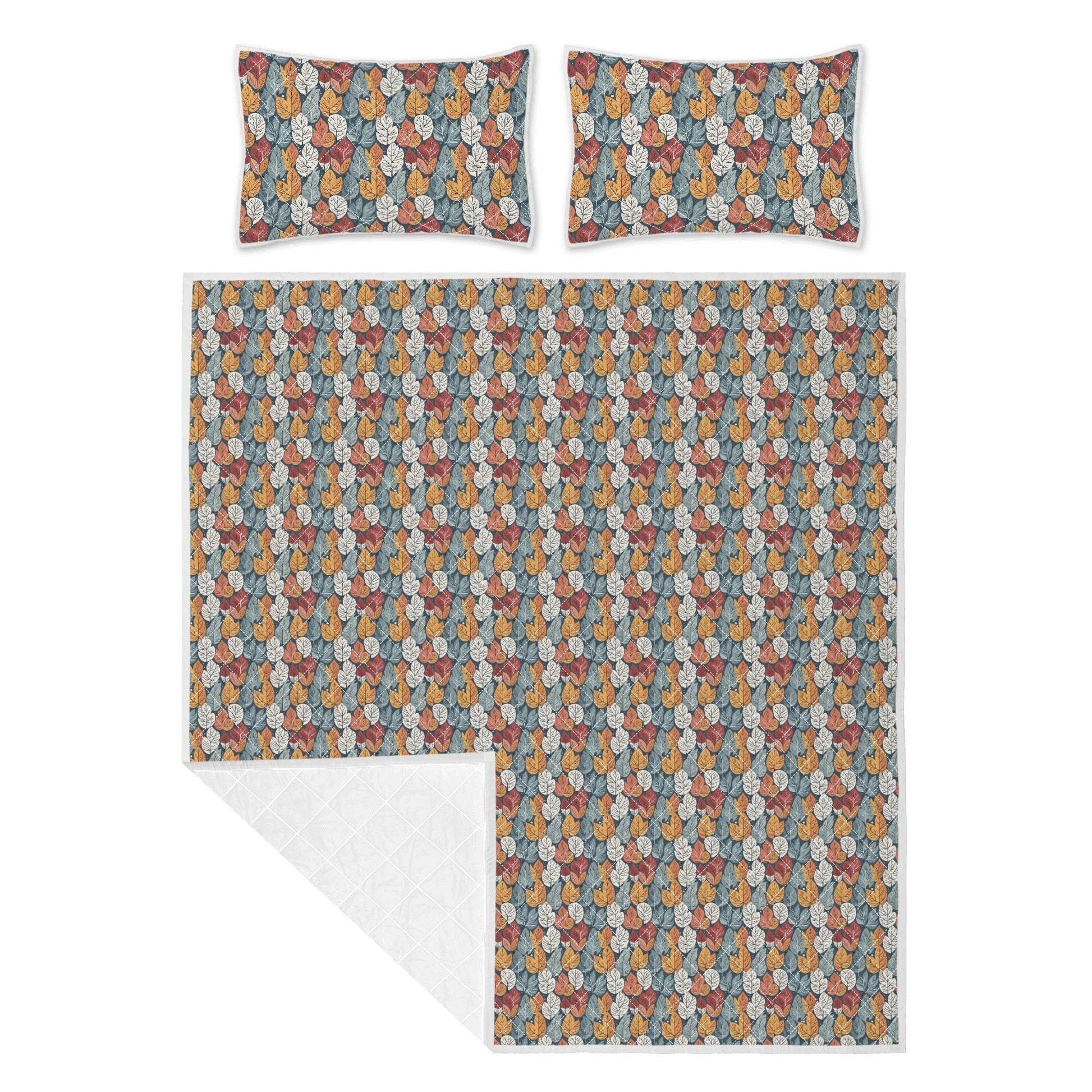 Fall Into Winter Quilt Bedding Set - DeRose Seasonal