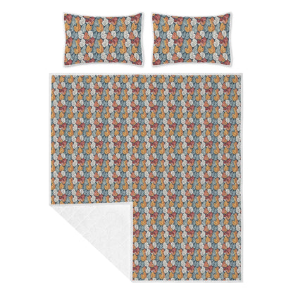 Fall Into Winter Quilt Bedding Set - DeRose Seasonal