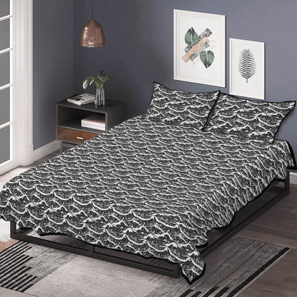 Winter Town Quilt Bedding Set - DeRose Seasonal
