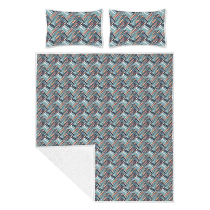 Abstract Breeze Quilt Bedding Set - DeRose Seasonal