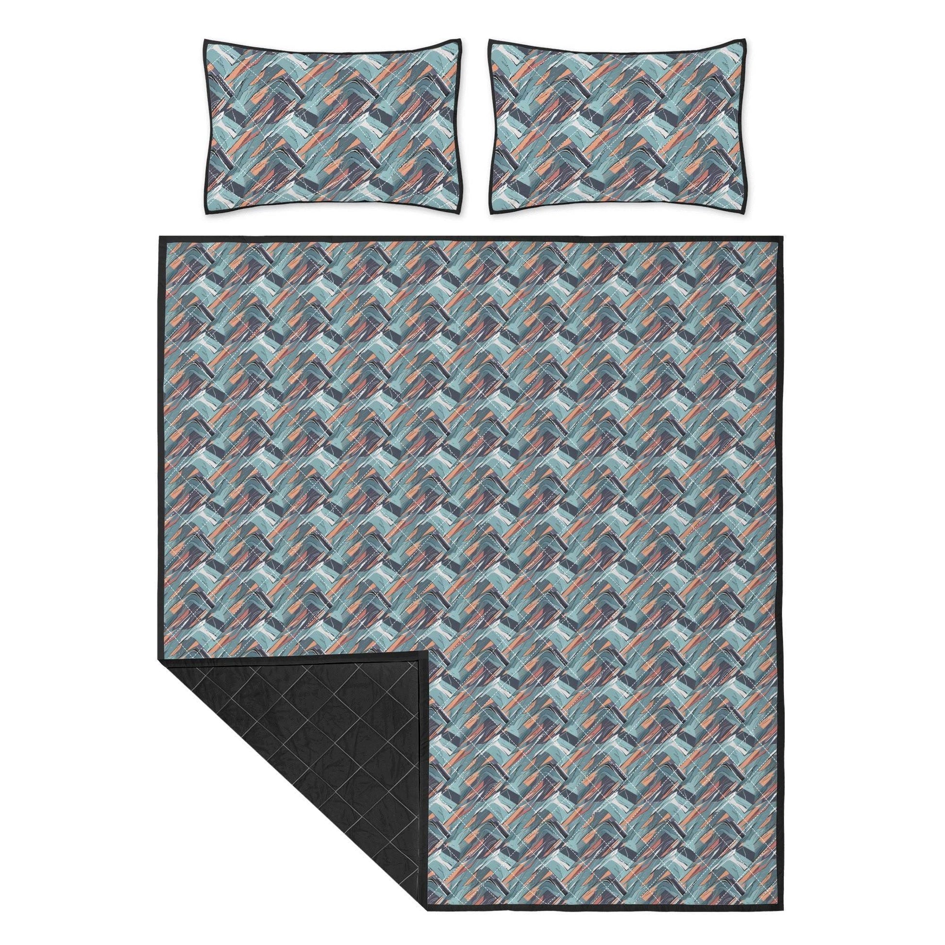 Abstract Breeze Quilt Bedding Set - DeRose Seasonal