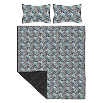 Abstract Breeze Quilt Bedding Set - DeRose Seasonal