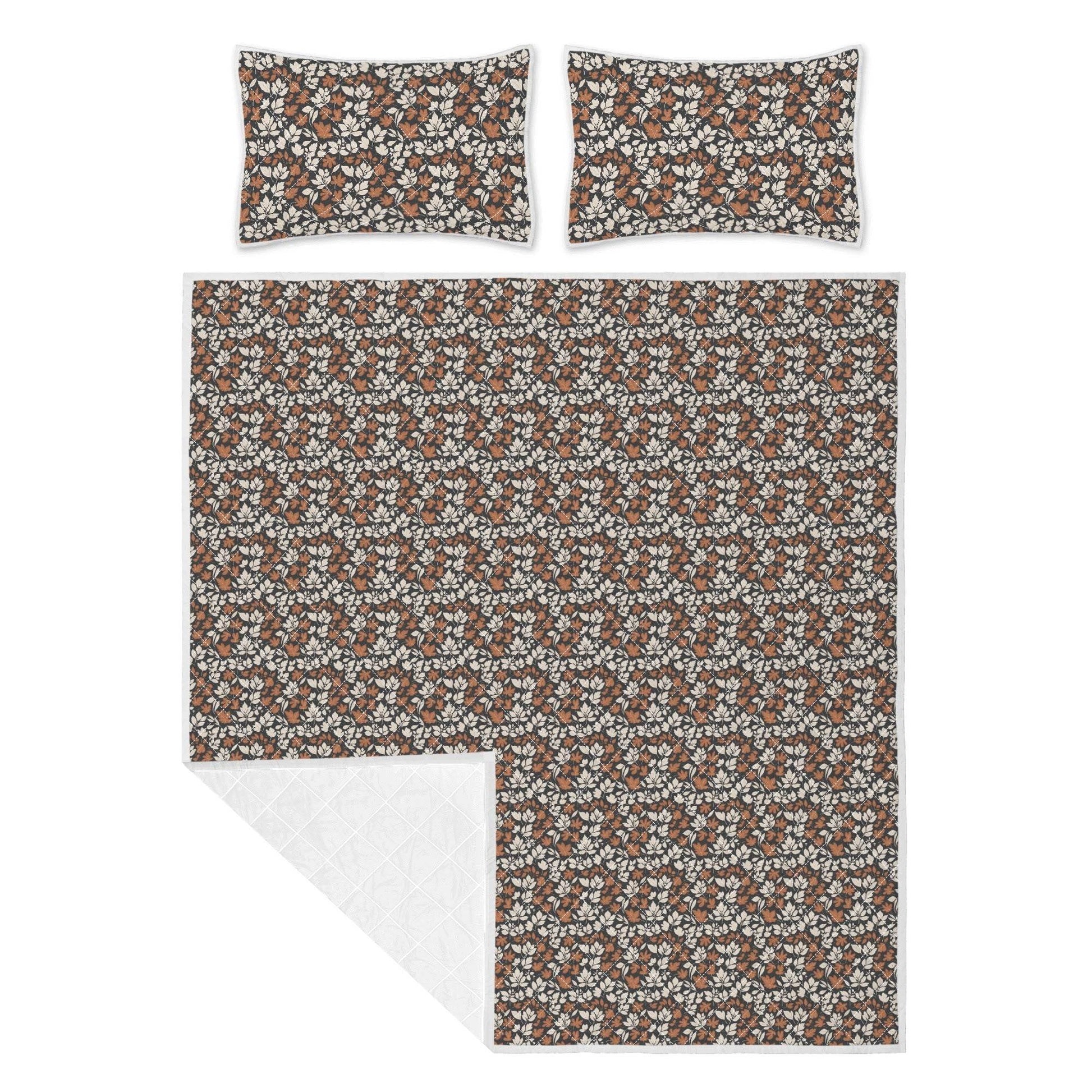 Dark Autumn Quilt Bedding Set - DeRose Seasonal