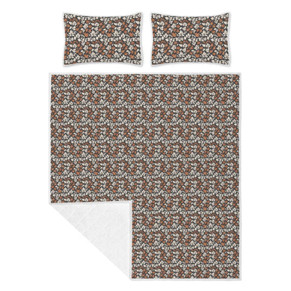 Dark Autumn Quilt Bedding Set - DeRose Seasonal