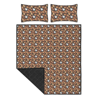 Maple Leaves Quilt Bedding Set - DeRose Seasonal
