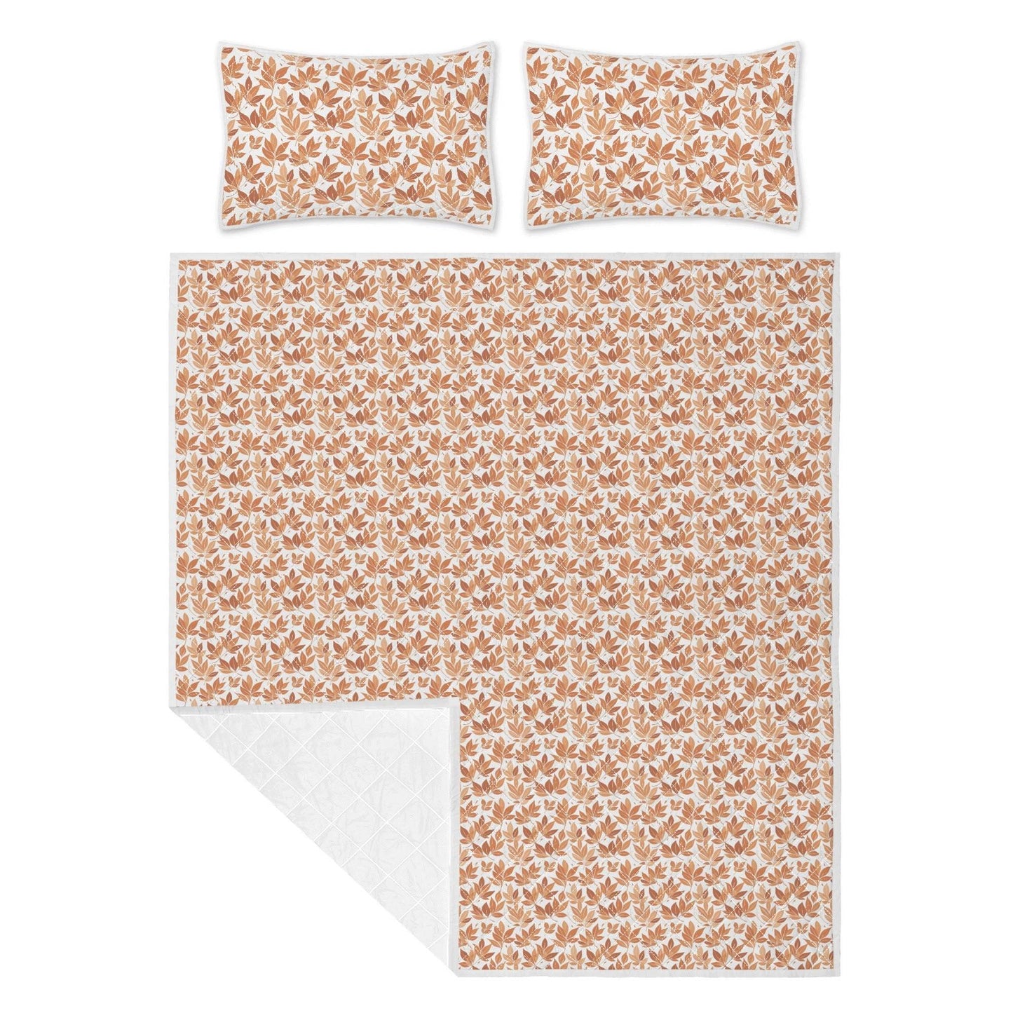 Autumn Leaves Quilt Bedding Set - DeRose Seasonal