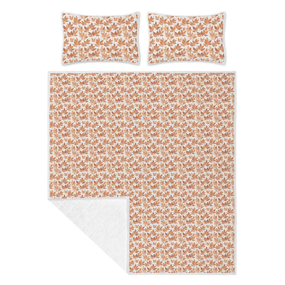 Autumn Leaves Quilt Bedding Set - DeRose Seasonal