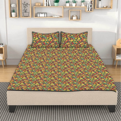 Colorful Leaves Quilt Bedding Set - DeRose Seasonal