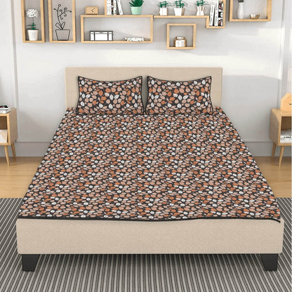 Dark Leaves Quilt Bedding Set - DeRose Seasonal