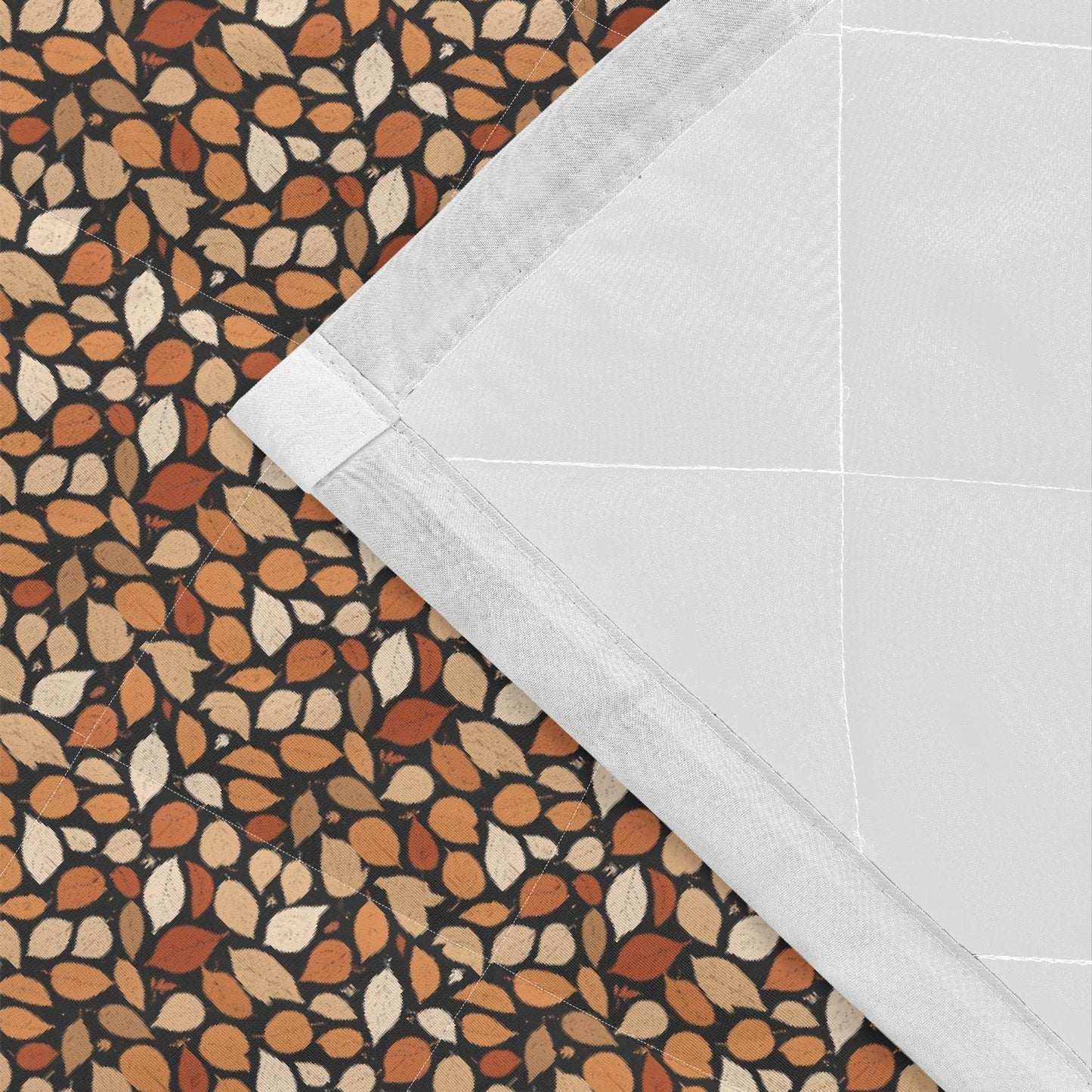 Red Leaves Quilt Bedding Set - DeRose Seasonal