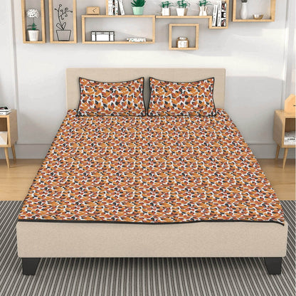 Red Autumn Quilt Bedding Set - DeRose Seasonal